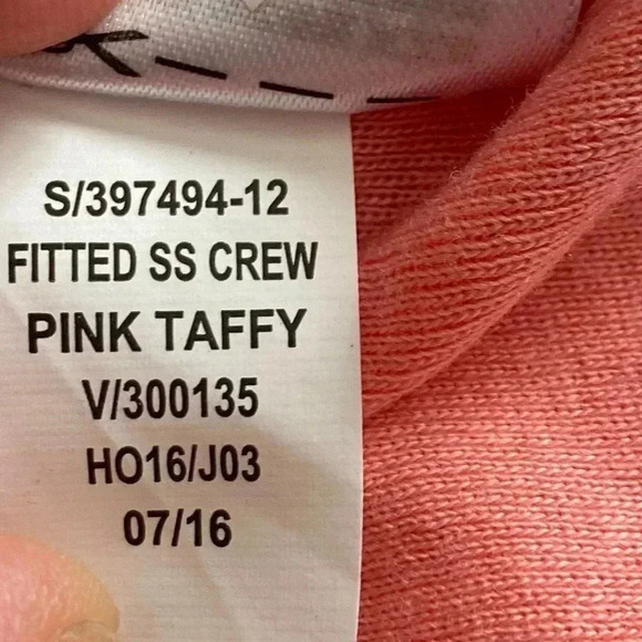 🆕Old Navy Fitted Crew Pink Top XXL🆕 - Picture 5 of 7